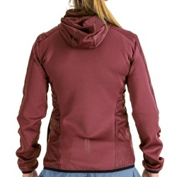 зимняя женская спортивная куртка Sportful Cardio W Wind Jacket красно-бодровая
